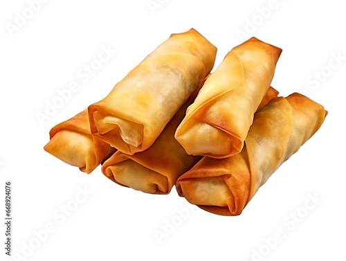 Spring rolls are a versatile Asian dish featuring a thin wrapper filled with a mix of vegetables and sometimes meat  served either fresh or fried for a crispy texture.