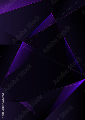 Abstract Elegant diagonal striped purple background and black abstract , tech product background , tech banner , Purple Gradient Background