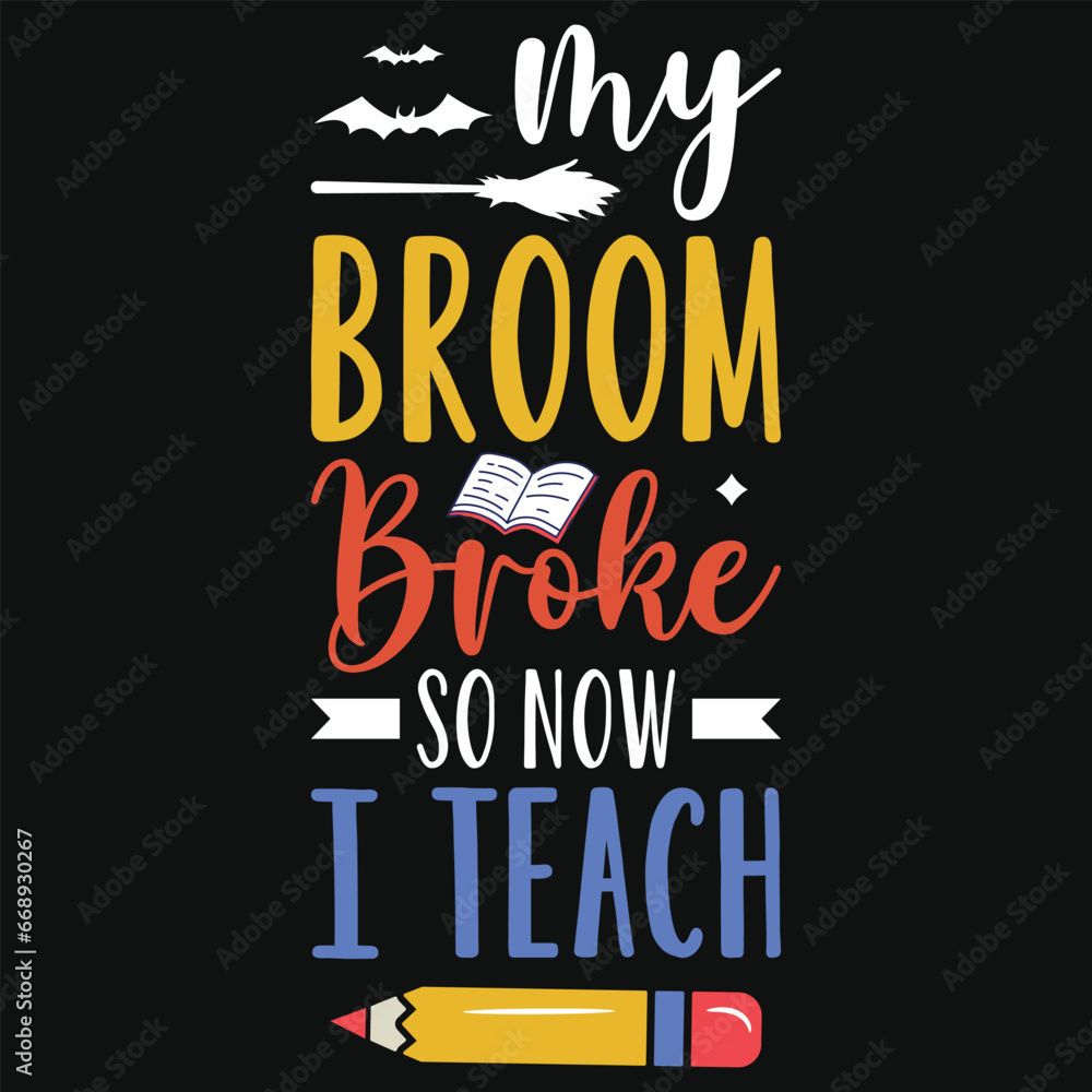 Best awesome elementary school teaching or teacher's typographic tshirt design