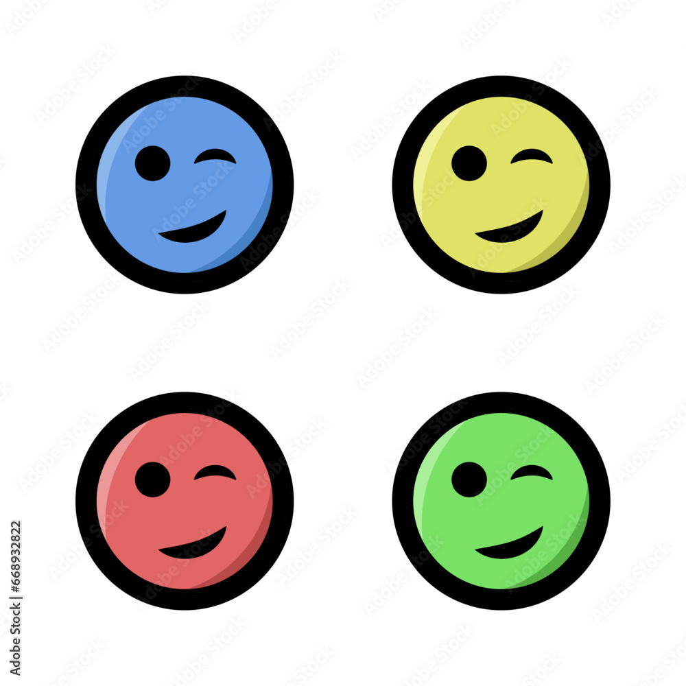 Imoji icon vector Imoji icon vector
