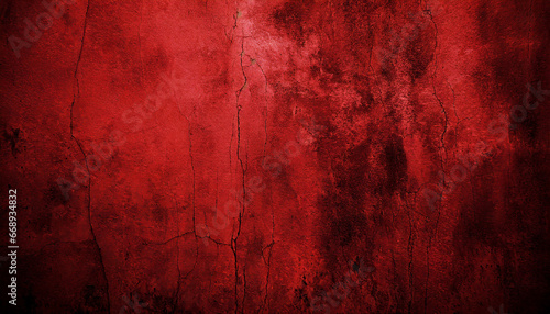 red horror wall background