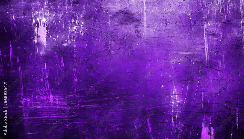 purple grunge and scratched metal background structure
