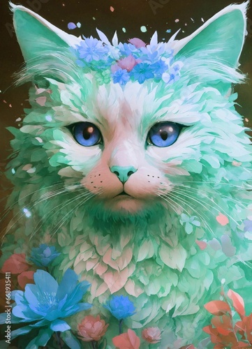 cat, animal, pet, kitten, feline, cute, domestic, fur, eyes, mammal, portrait, pets, kitty, animals, white, green, nature, fluffy, young, eye, looking, whiskers, tabby, hair