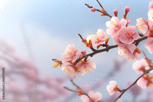 pink cherry blossoms © Imran