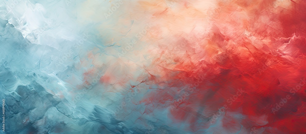 Oil paint strokes on canvas with a background image Oil paint strokes on canvas with a background image
