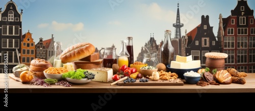 Amsterdams food in the Netherlands photo