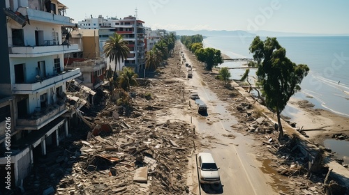 Indian Ocean Earthquake and Tsunami disaster Destroyed Banda Aceh City 