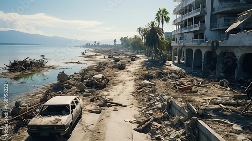 Indian Ocean Earthquake and Tsunami disaster Destroyed Banda Aceh City 