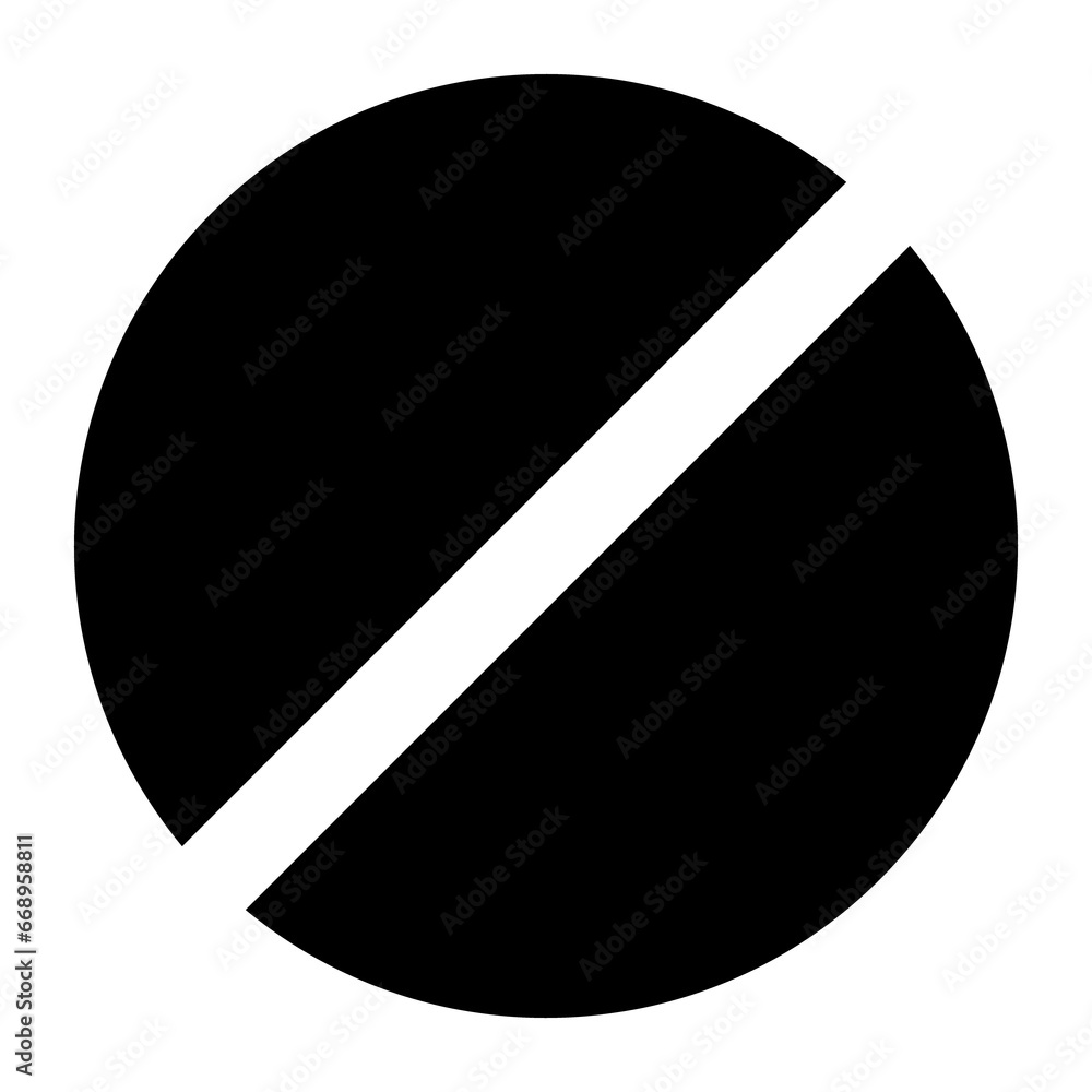 A large pill symbol in the center. Isolated black symbol A large pill symbol in the center. Isolated black symbol