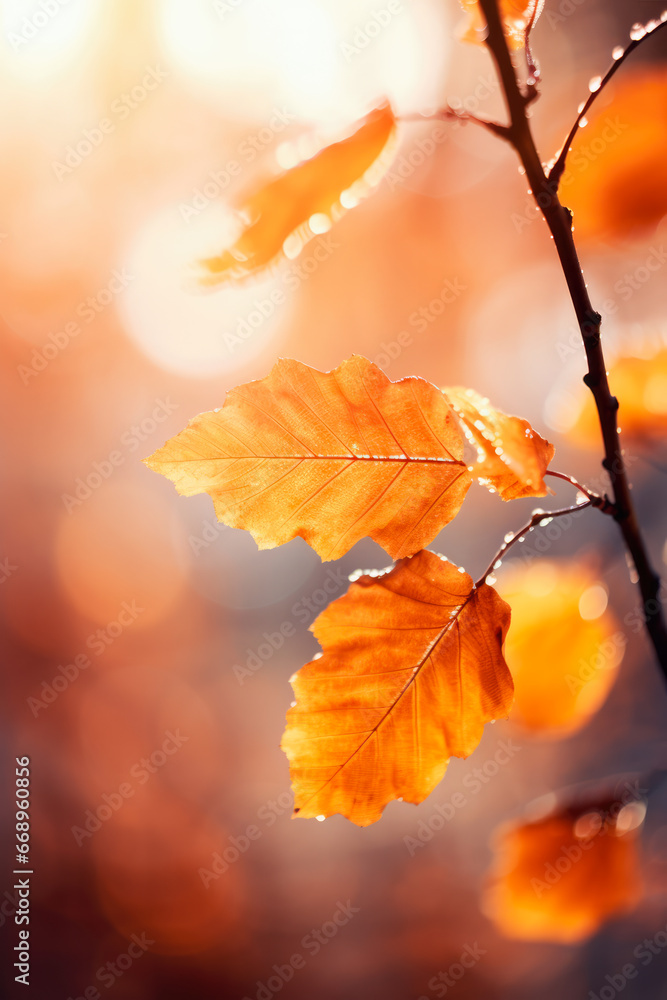 Autumn Leaves Abstract Background Autumn Leaves Abstract Background
