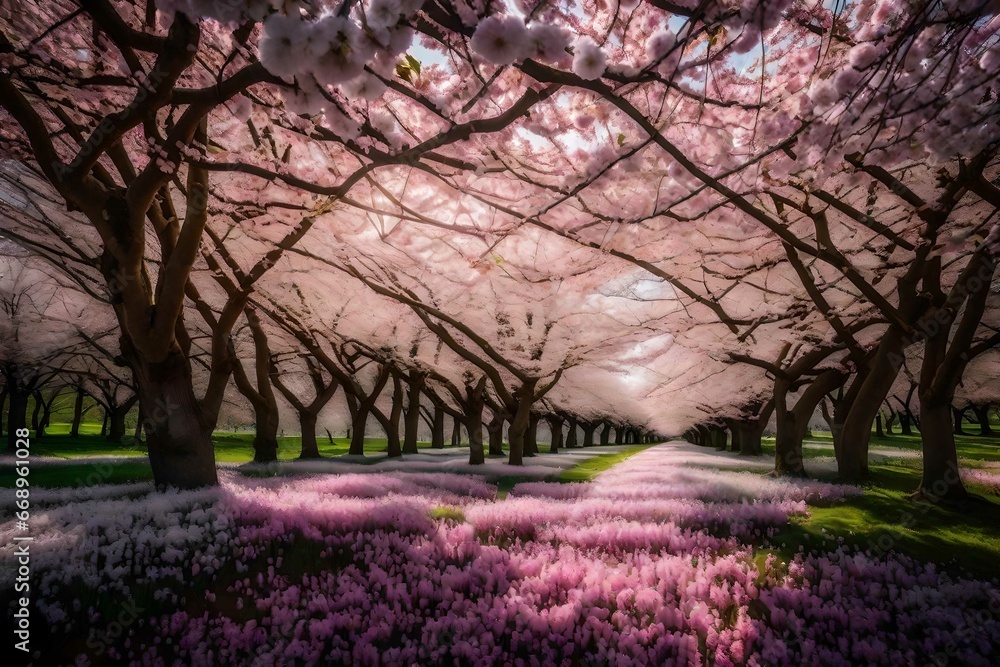 Obraz premium spring in the park