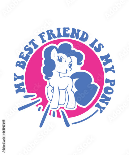 my best friend is my pony svg