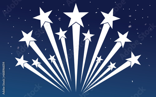 stars vector set. Abstract shooting star. black shooting star with an elegant star trail on a white background.