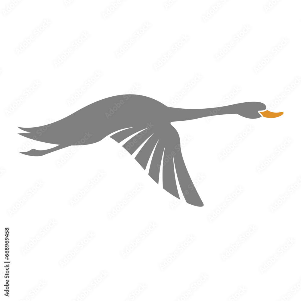 Fototapeta premium Ghoose design logo concept