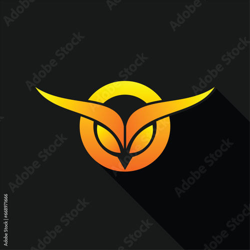 BEE HEAD ICON LOGO TEMPLATE VECTOR