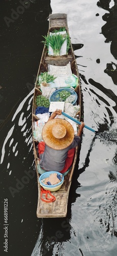 Floating market, Thailand 