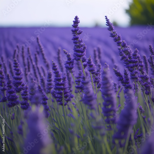 Lavender Closeup in Provence  France 