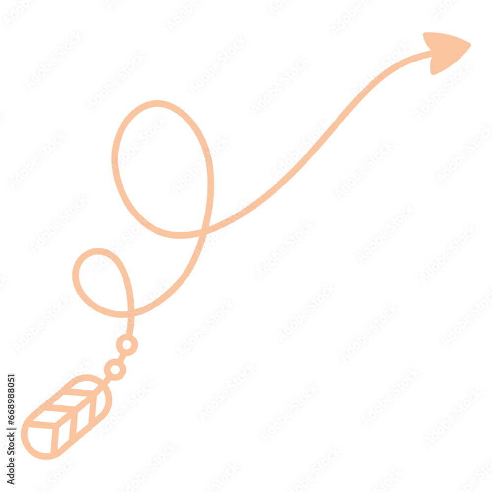 Decorative Arrow Line Decorative Arrow Line