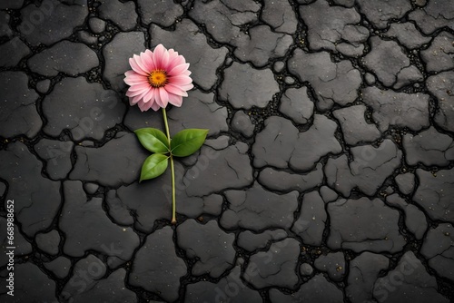flower on the ground