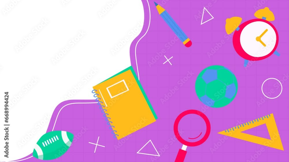 back to school animated background back to school animated background