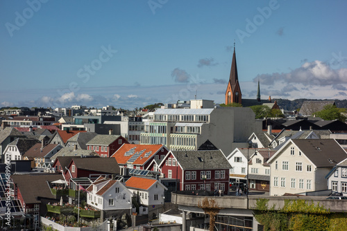 Sommer in Haugesund in Norwegen photo