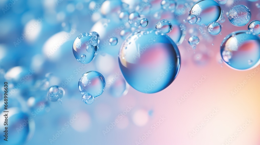 Minimalistic Superb Clean Abstract Essential Oil Bubbles Background AI Generated Minimalistic Superb Clean Abstract Essential Oil Bubbles Background AI Generated