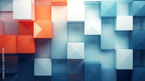 Minimalistic Superb Clean Abstract Geometrical Background AI Generated