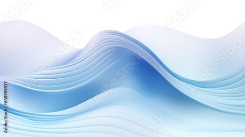 Minimalistic Superb Clean Abstract Waves AI Generated © AlexandraRooss