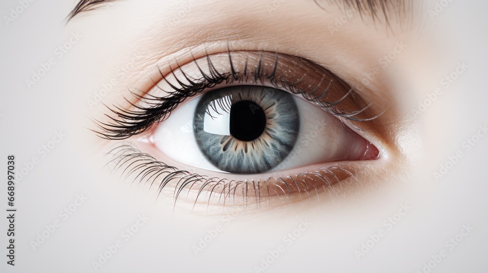 Fototapeta premium Minimalistic Superb Clean Image with All Eyes on Me AI Generated