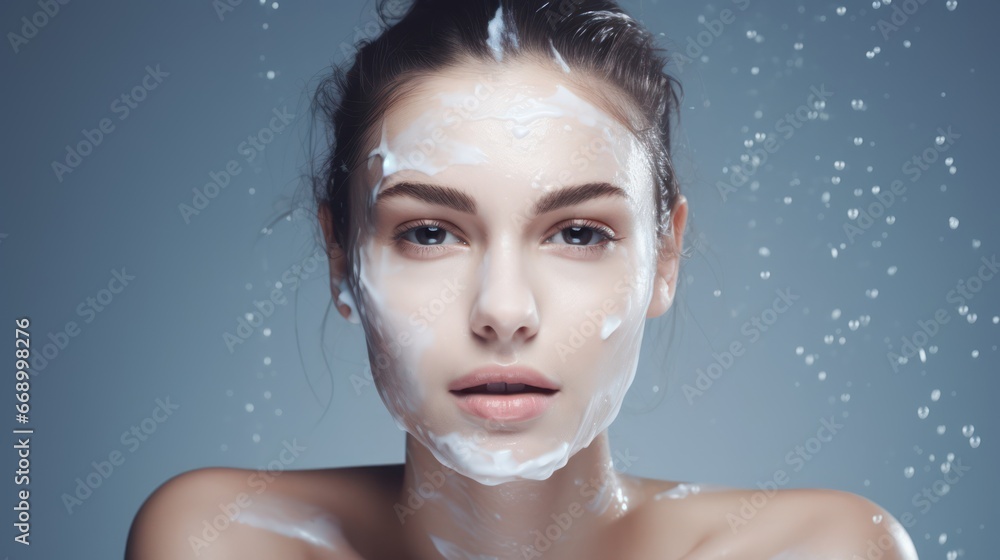 Minimalistic Skincare Product AI Generated Minimalistic Skincare Product AI Generated