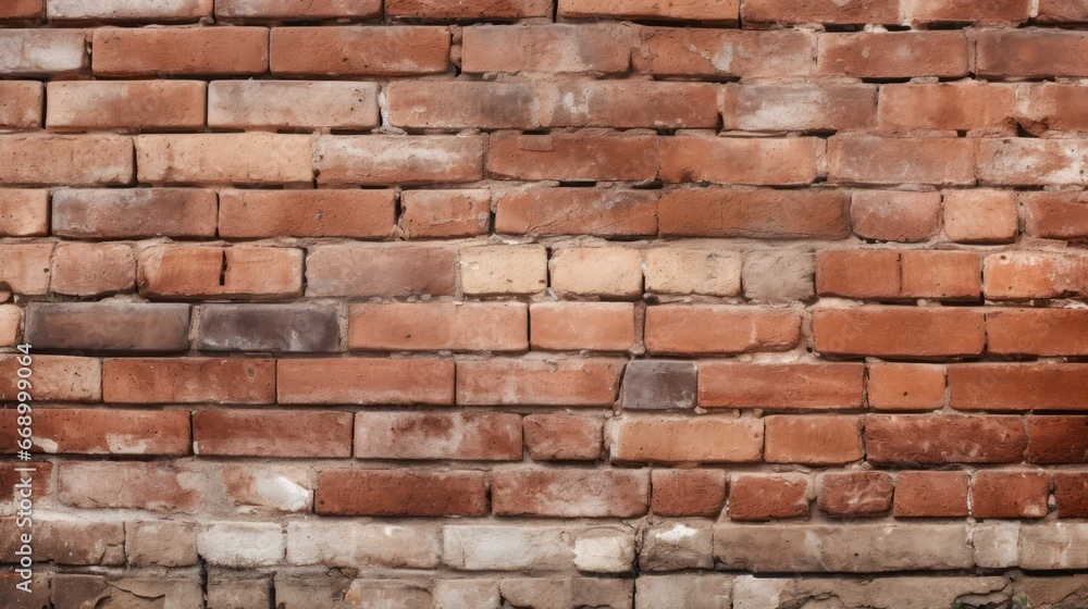 Minimalistic Brick Wall Background AI Generated Minimalistic Brick Wall Background AI Generated