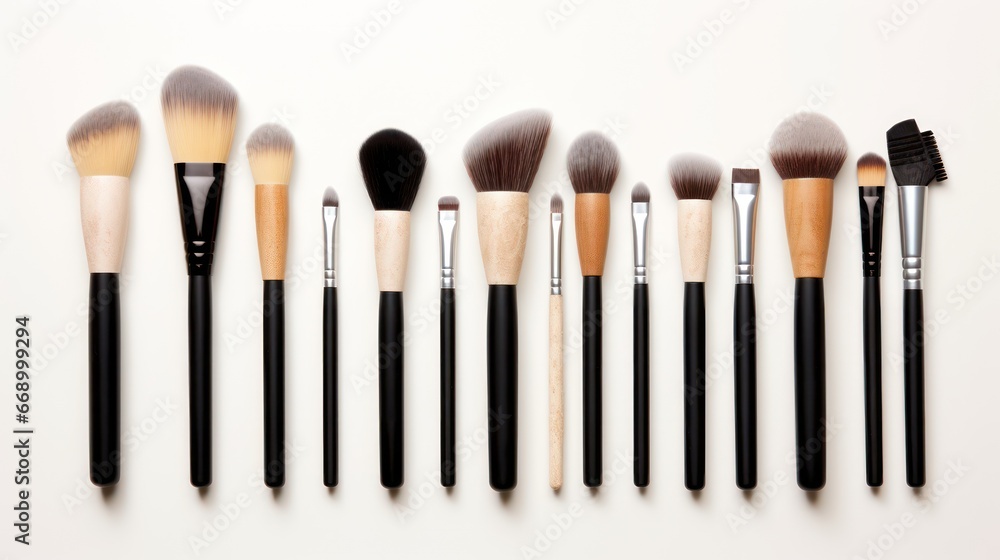 Minimalistic Superb Clean Image with Brushes AI Generated Minimalistic Superb Clean Image with Brushes AI Generated