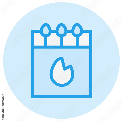 Matchbox Vector Icon Design Illustration