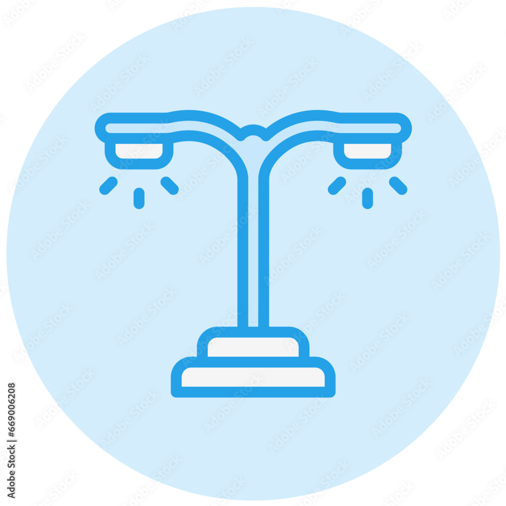 Street light Vector Icon Design Illustration Street light Vector Icon Design Illustration