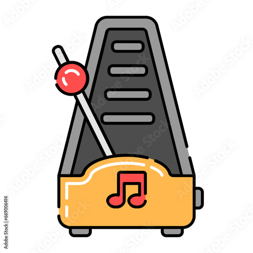 Metronome Music Icon