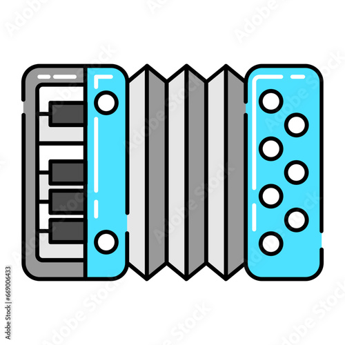 Accordion Music Icon