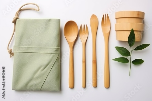 Eco friendly bamboo cutlery