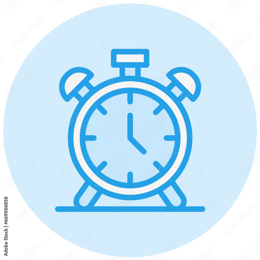 Alarm Clock Vector Icon Design Illustration Alarm Clock Vector Icon Design Illustration
