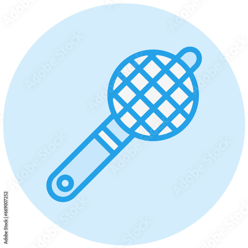 Tea Strainer Vector Icon Design Illustration