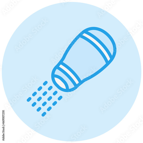 Salt Shaker Vector Icon Design Illustration