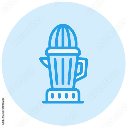 Lemon Squeezer Vector Icon Design Illustration