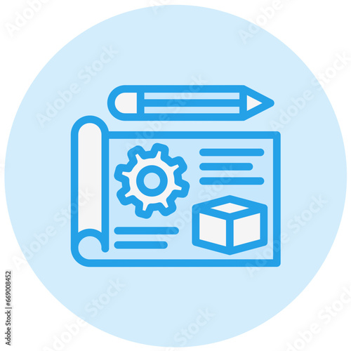 Prototype Vector Icon Design Illustration