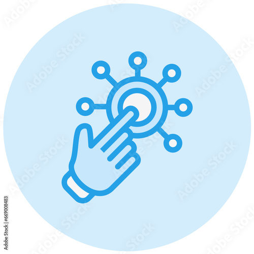 Interaction Vector Icon Design Illustration