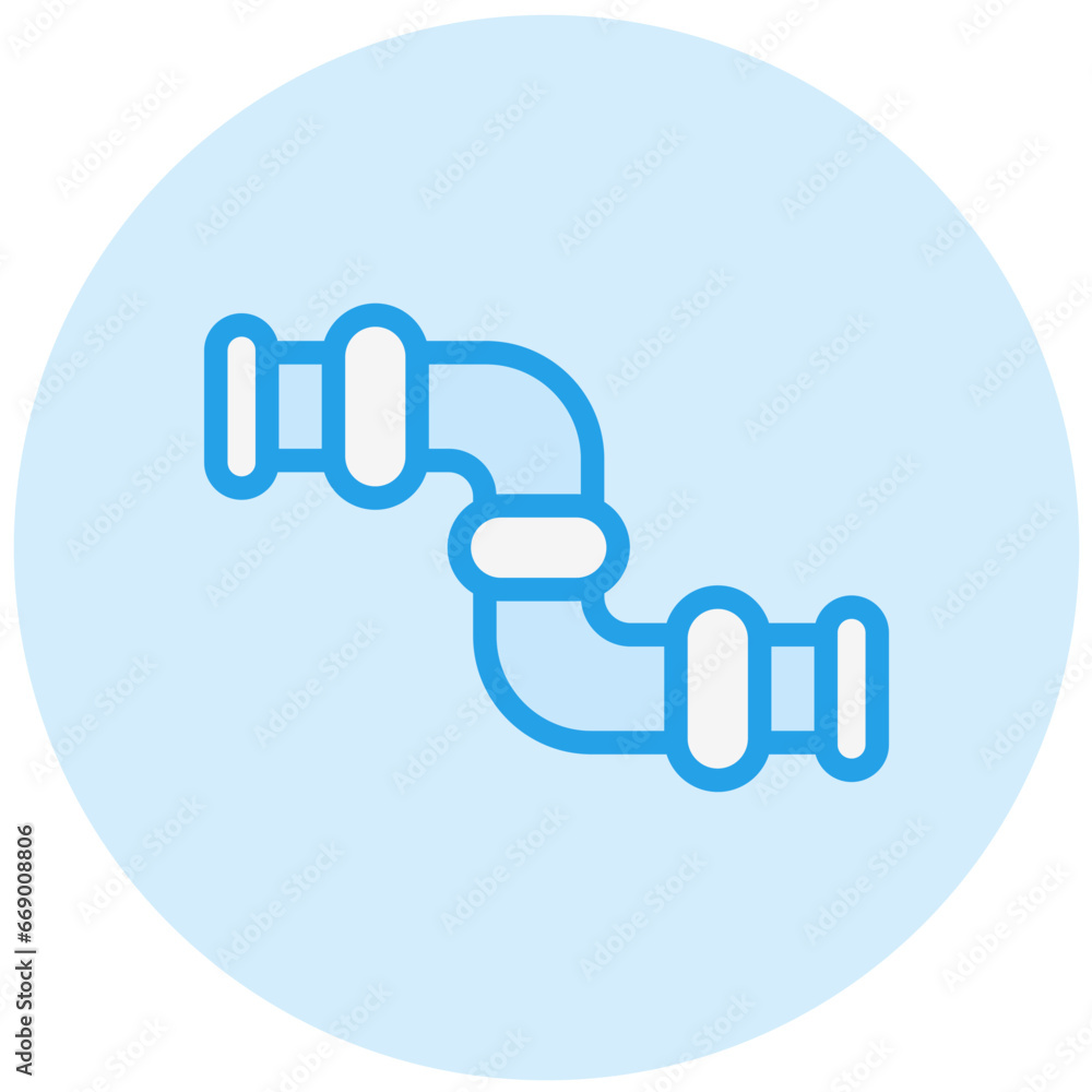 Pipe Variant Vector Icon Design Illustration Pipe Variant Vector Icon Design Illustration