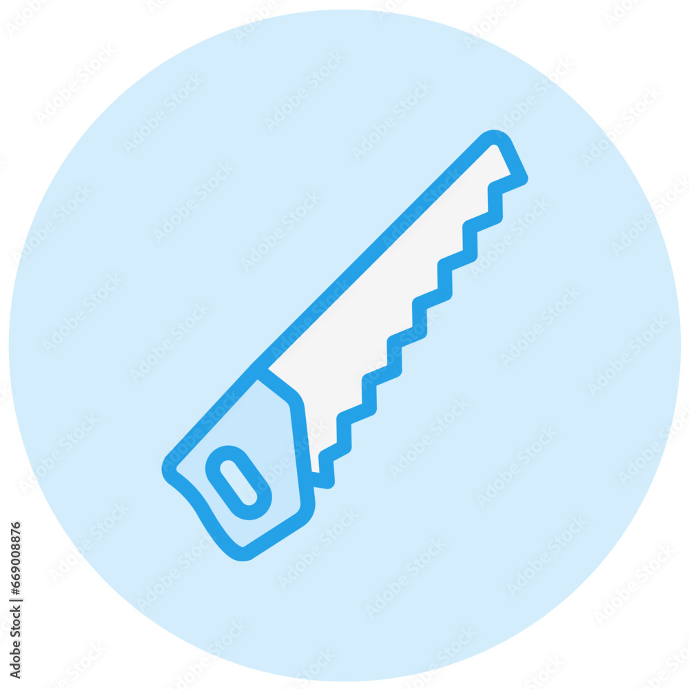Saw Vector Icon Design Illustration Saw Vector Icon Design Illustration
