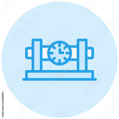 Water Meter Vector Icon Design Illustration