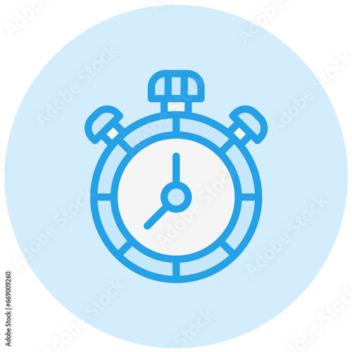 Timer Vector Icon Design Illustration
