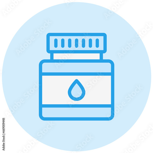Ink Vector Icon Design Illustration