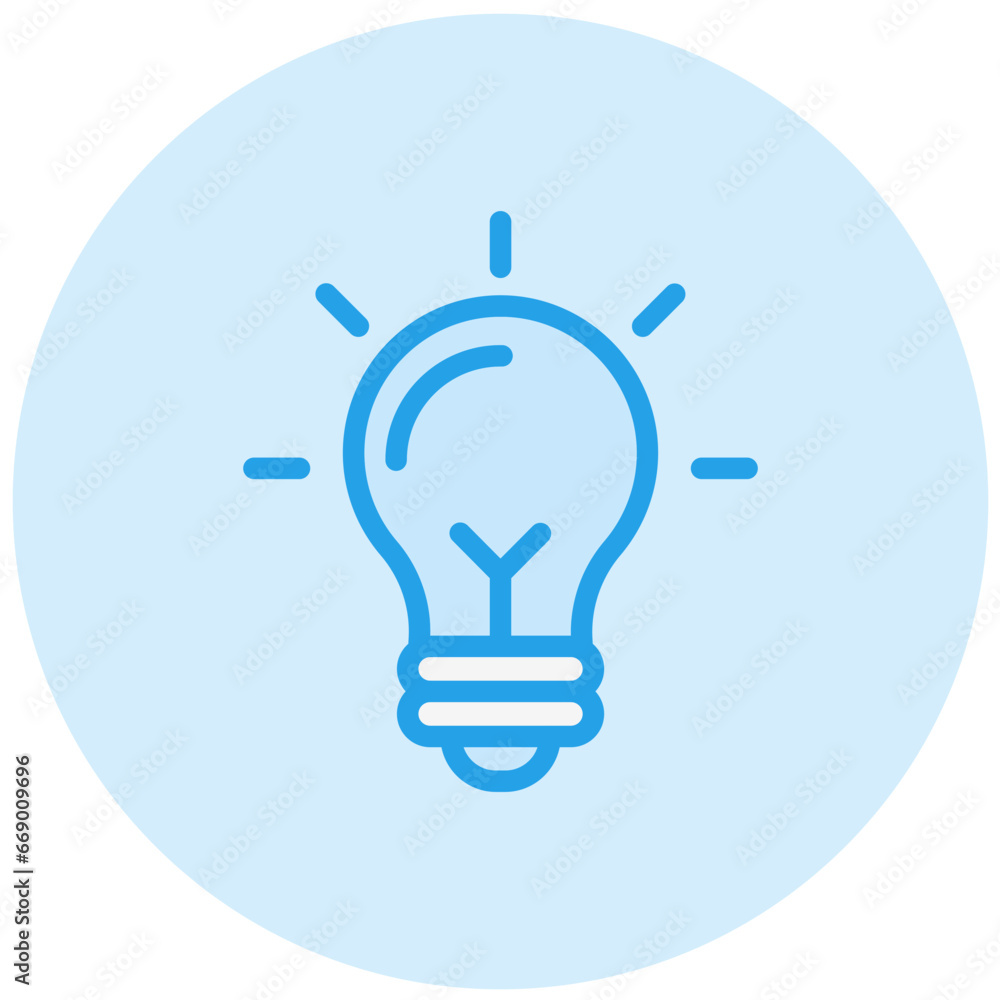 Bulb Vector Icon Design Illustration Bulb Vector Icon Design Illustration