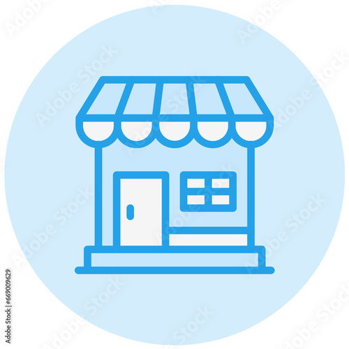 Store Vector Icon Design Illustration